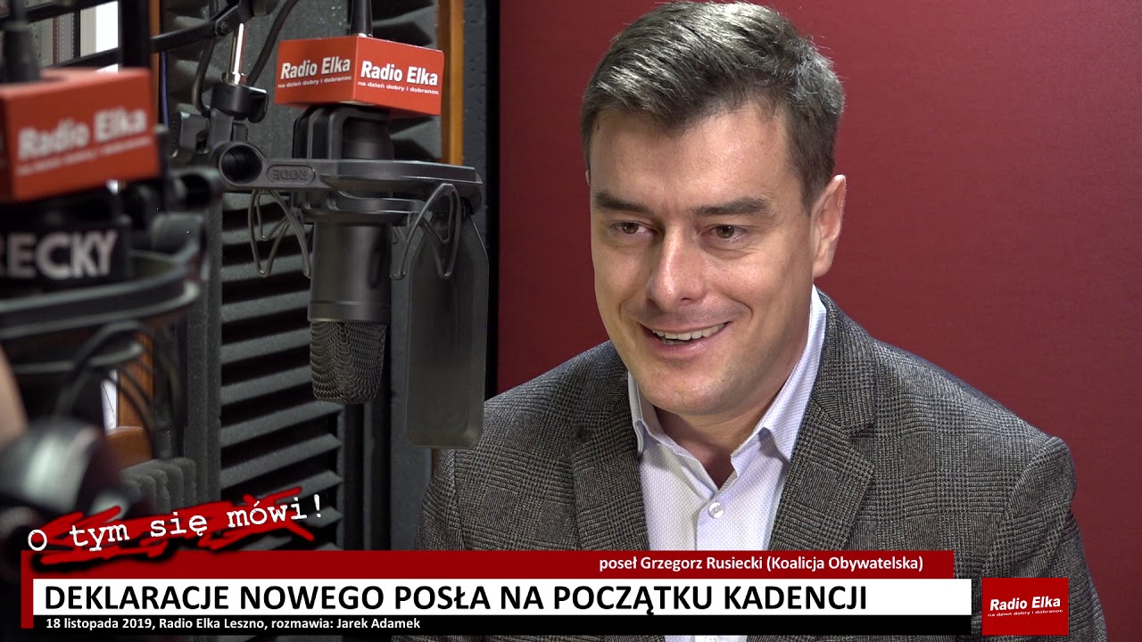 191119 O tym się m&oacute;wi: Grzegorz Rusiecki