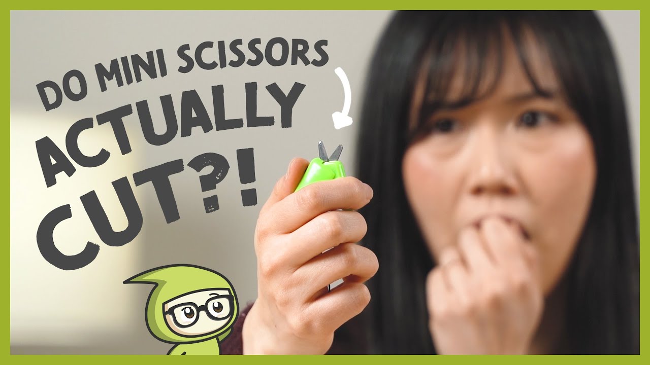 TINY Portable Scissors from Japan!✨✄ | JetPens Tries Mini Stationery: Part 2