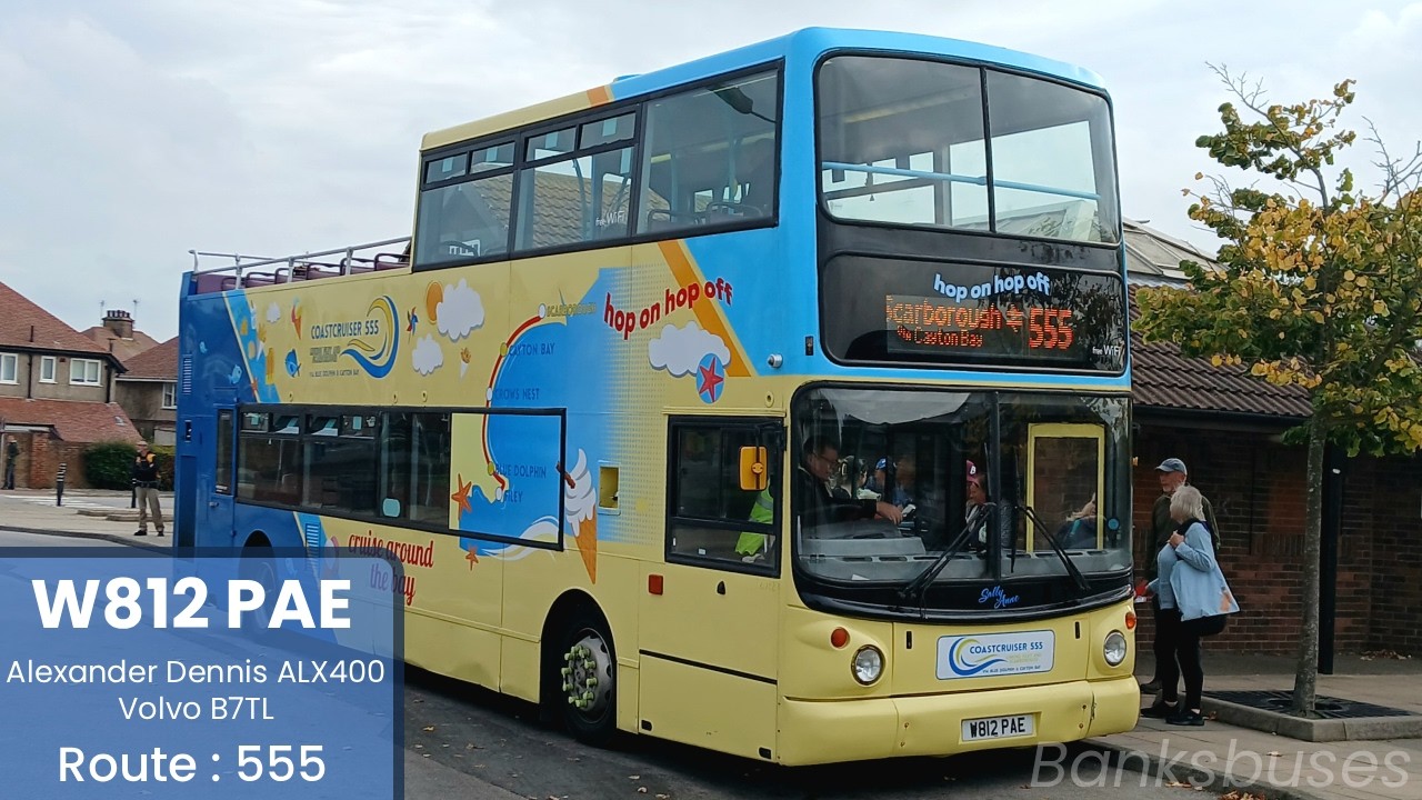 Shoreline Suncruisers Alexander Dennis ALX400 (W812 PAE)