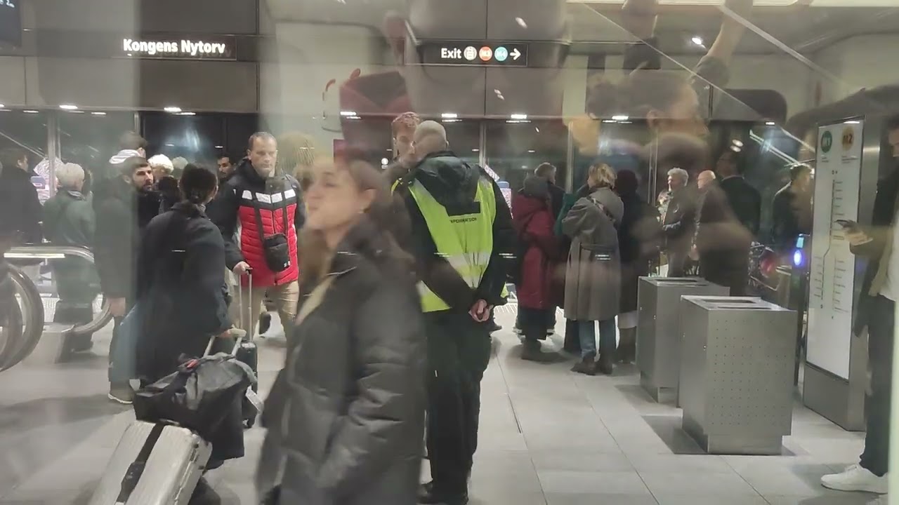 Metro Kodaň/København linka/line - M1,M2.