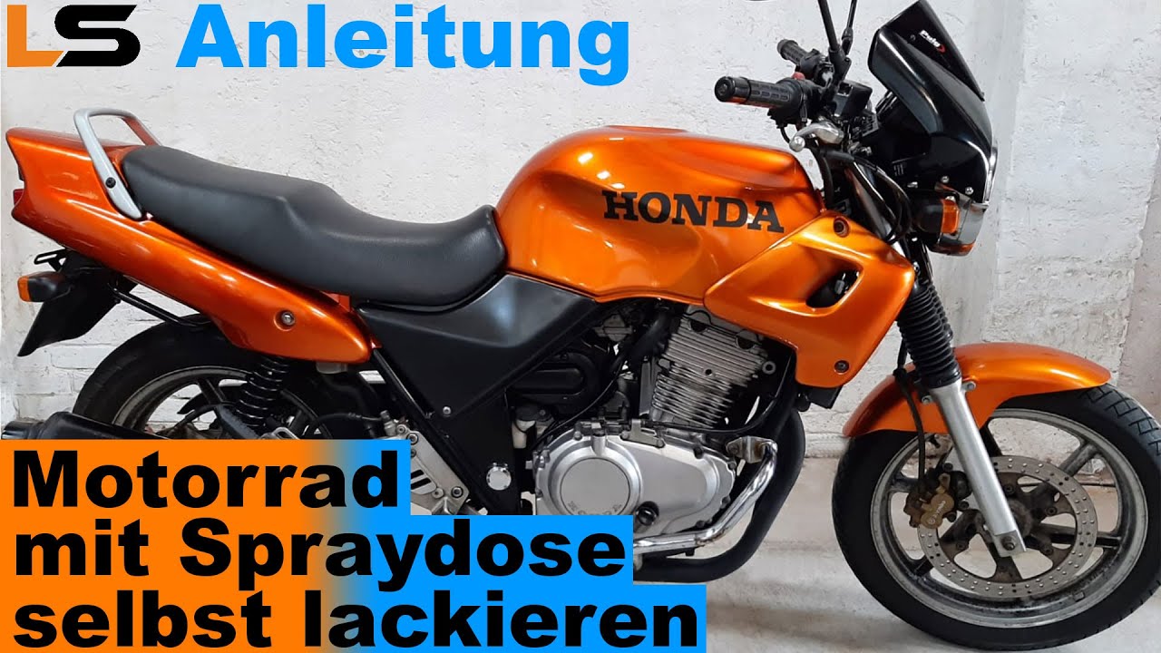 Bike mit Sprühdose lackieren  - Schritt für Schritt erklärt vom LACKSTORE