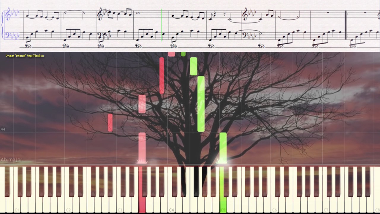 Surrender - Omar Akram (Ноты и Видеоурок для фортепиано) (piano cover)