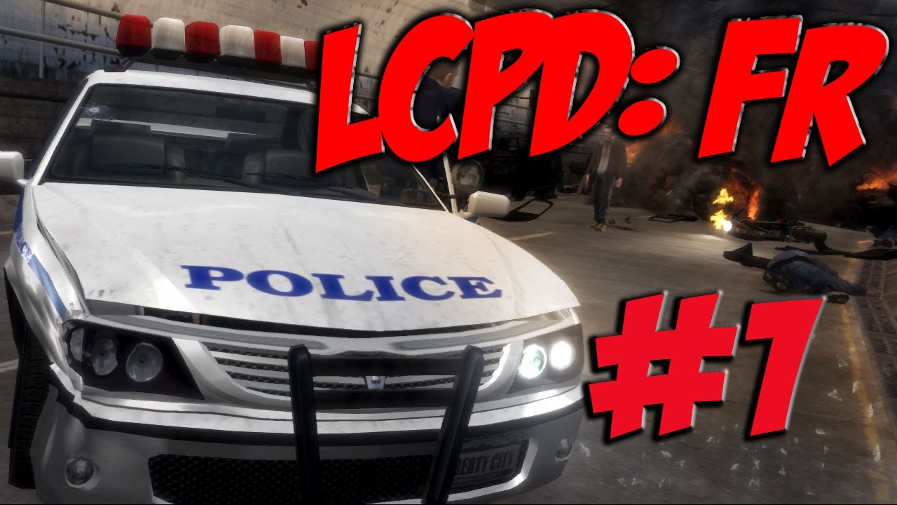 GTA IV  LCPD:FR MOD - Fighting Crime Part 1