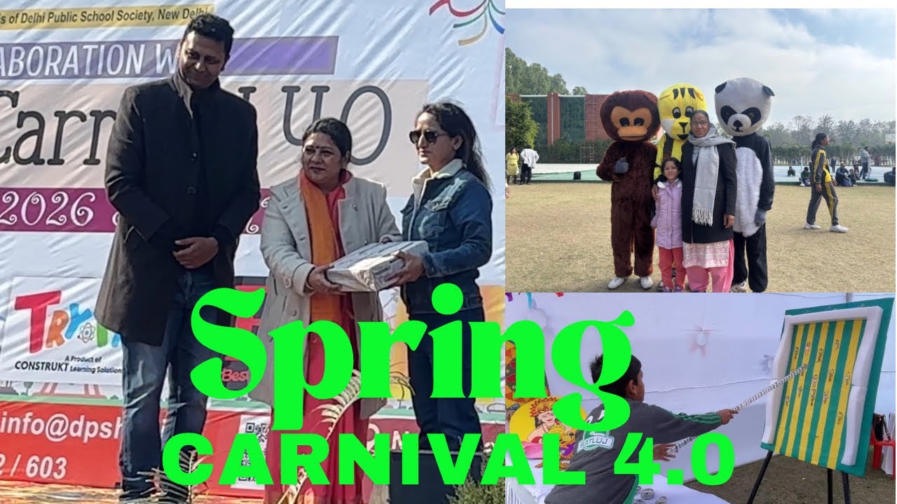 Spring carnival 4.0 in DPS HALDWANI 
