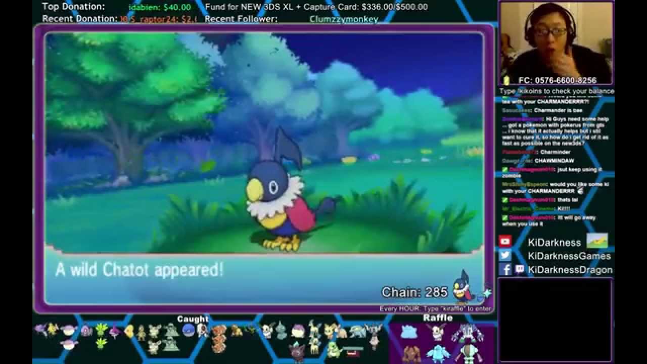 [LIVE] Shiny Chatot! 285 DexNav Encounters | Pokemon ORAS