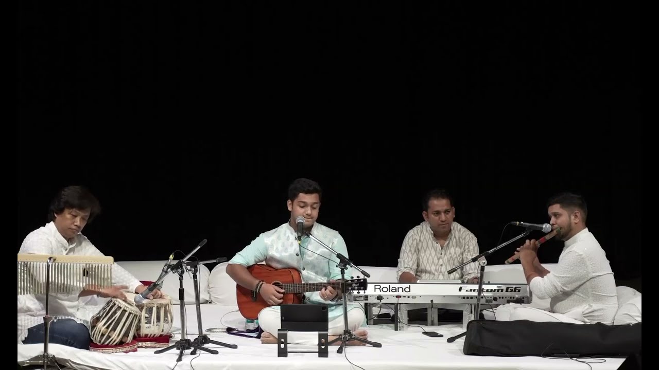 Live Bjajan Singer in Delhi l Mere to Girdhar Gopal l Sangeet Dhara l M9650531700 l Avnish Jha l