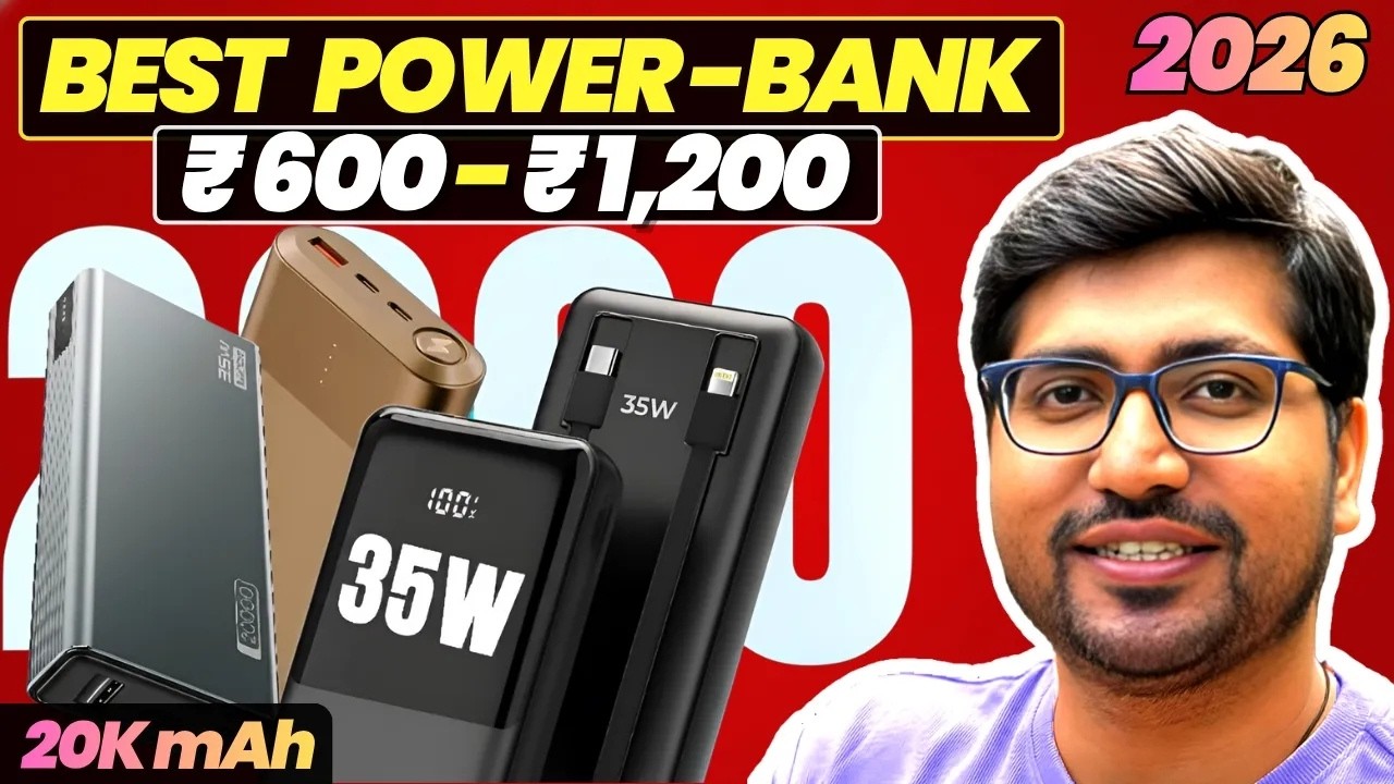 [NEW 2026]🔥Best 10,000mAh/ 20,000mAh Power bank Under ₹1000🔥Best PowerBank under 500