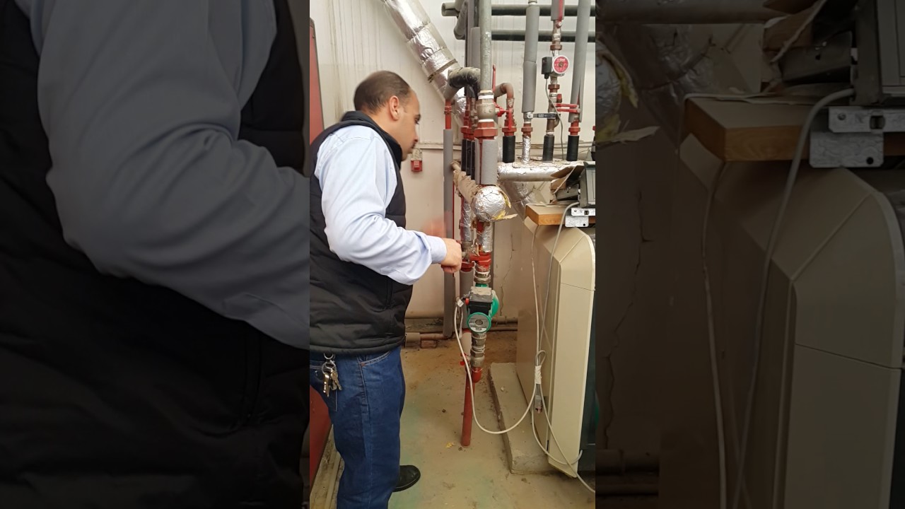 شرح اجزاء التدفئة المركزية