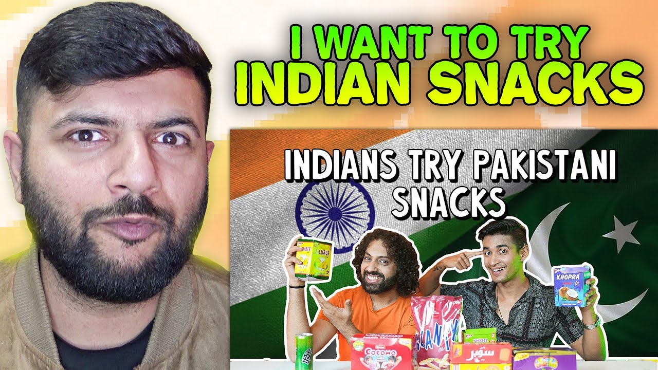 Pakistani Reacts to INDIANS TRY PAKISTANI SNACKS - Ok Tested