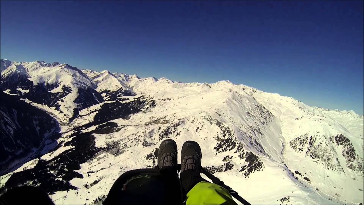 Paragliding Finkenberg Winter 2015