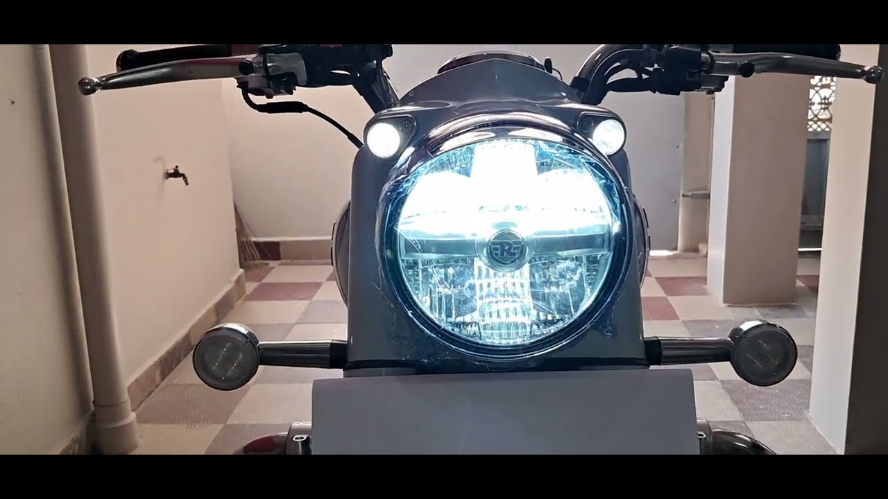 ALL NEW CLASSIC 350 LED HEADLIGHT INSTALLATION