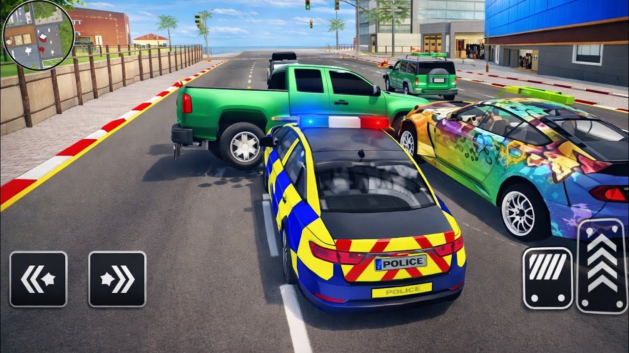 مطاردة مجنونة تنتهي بالقبض علي الحرامي| Police vs Thieves