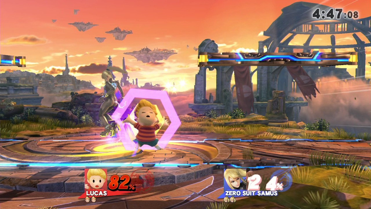 【SSB4】haka Combo video【Lucas】