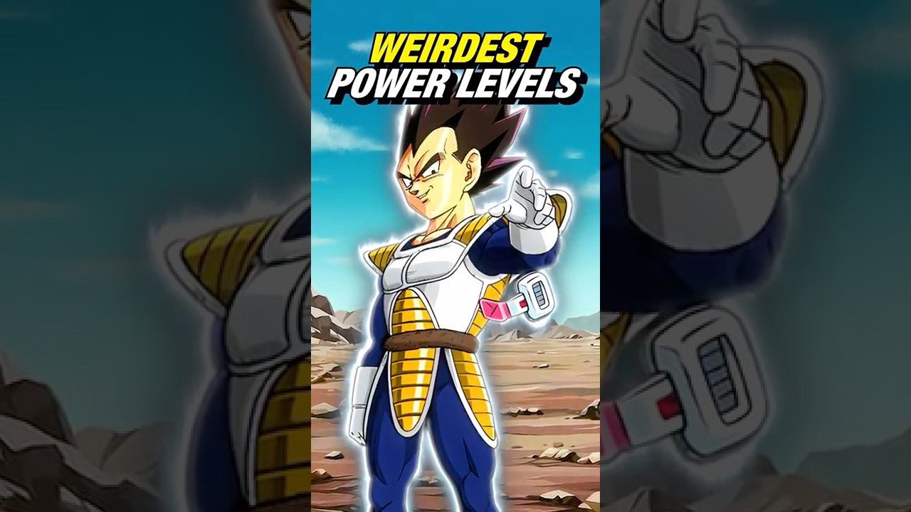 Craziest Power Levels in Dragon Ball  #dragonball #goku #dbz
