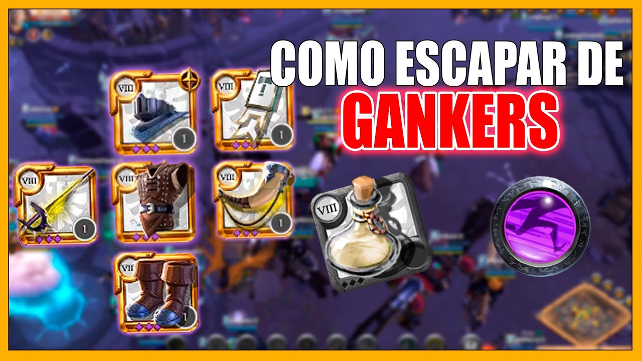 👍COMO ESCAPAR DE LOS GANKERS (EP 1)😨 | ALBION ONLINE