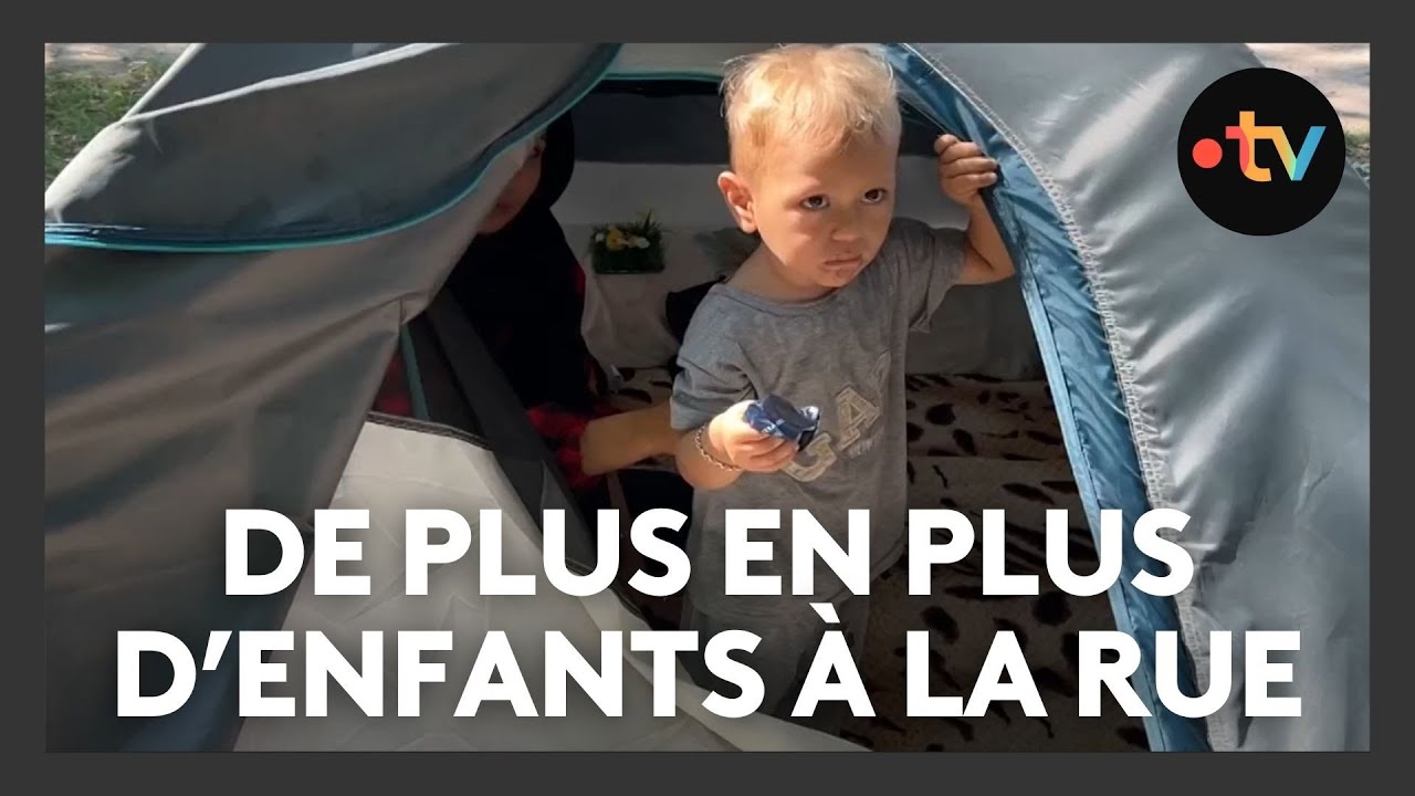 De plus en plus d'enfants sont à la rue, le Bas-Rhin est le 4ᵉ département français le plus touché