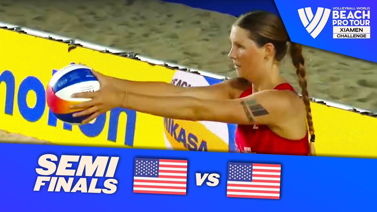 Savvy/Van Winkle vs. Toni/DeBerg - Semi Final Highlights | Xiamen 2025 #beachprotour