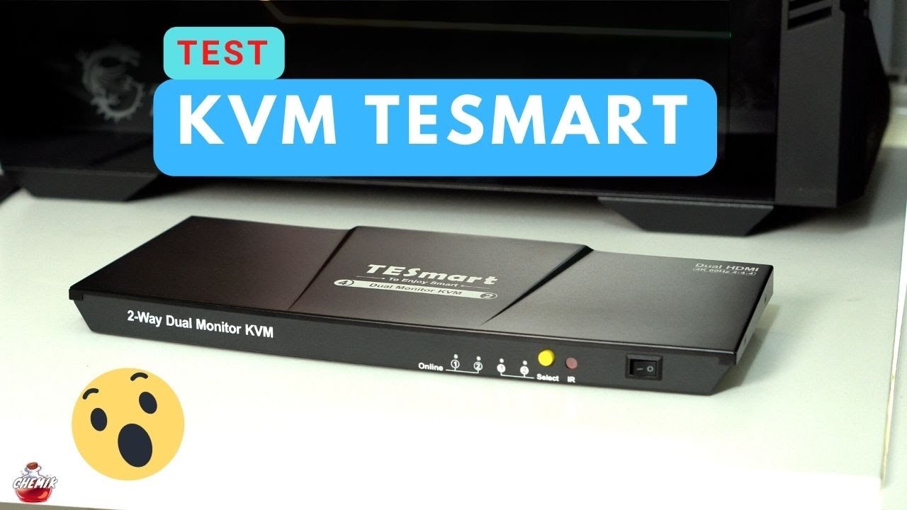 Dwa stanowiska w jednym ! ~ test KVM od firmy TESmart