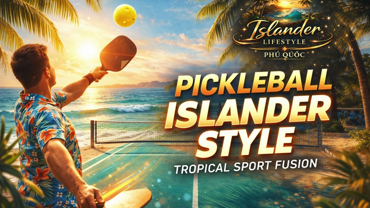 PICKLEBALL ON THE ISLAND | Phu Quoc Tropical Edition #phuquoc #pickleball #PickleballPhuQuoc