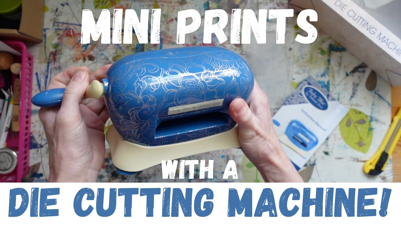 Printmaking at Home : Mini Intaglio with a Die Cutting Machine