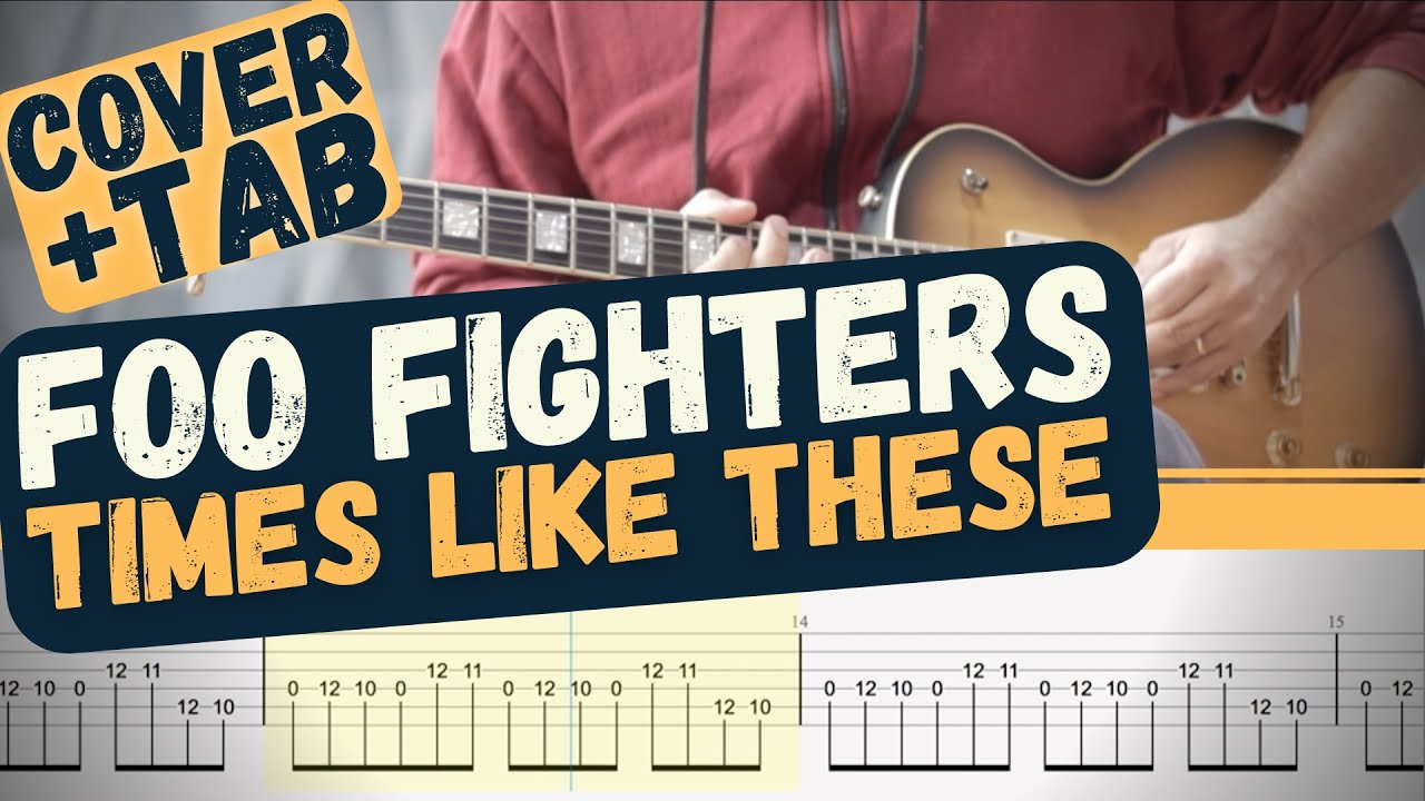 Times like these - #Cover #Tab #foofighters