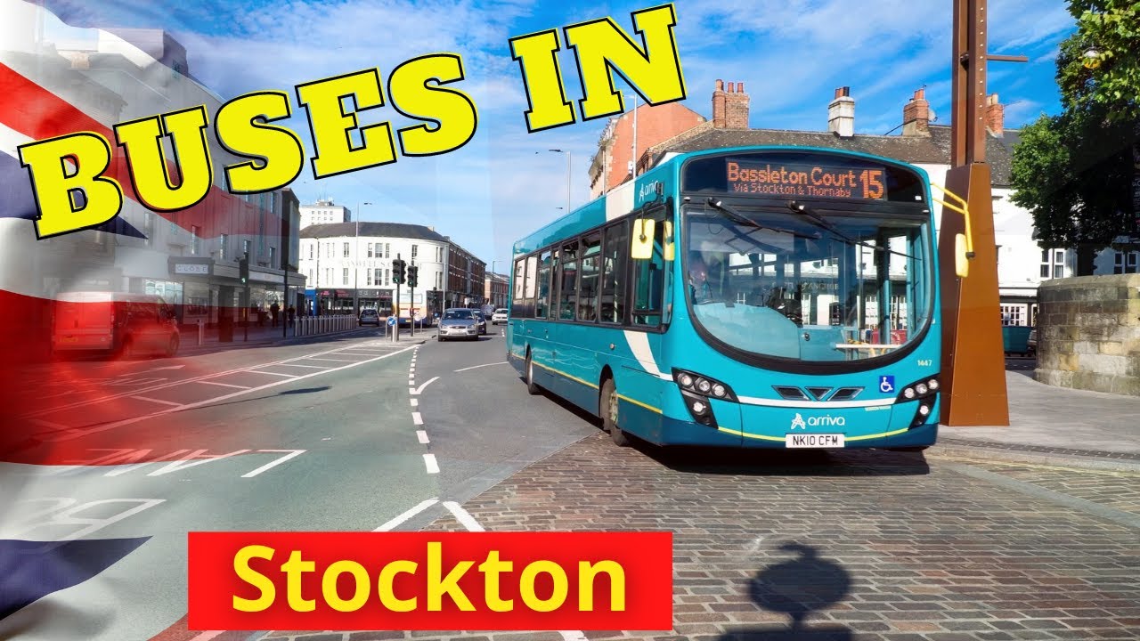 Buses in Stockton (Arriva North East & Stagecoach North East) October 2021 