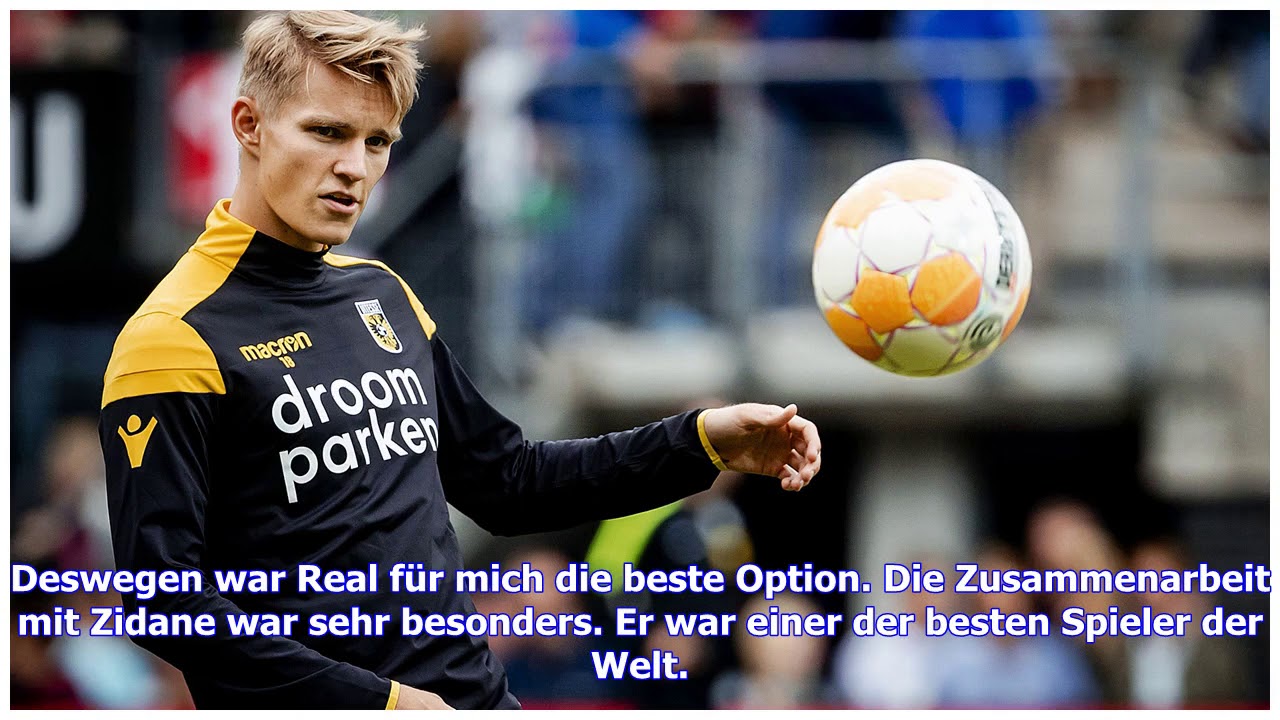Martin &Ouml;degaard verteidigt Wechsel zu Real Madrid: War die beste Option