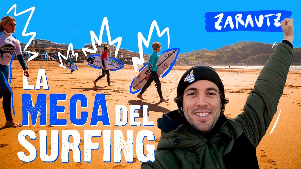 AQUÍ el SURF ES UNA RELIGIÓN😇 *ZARAUTZ* La MECA del SURFING✅
