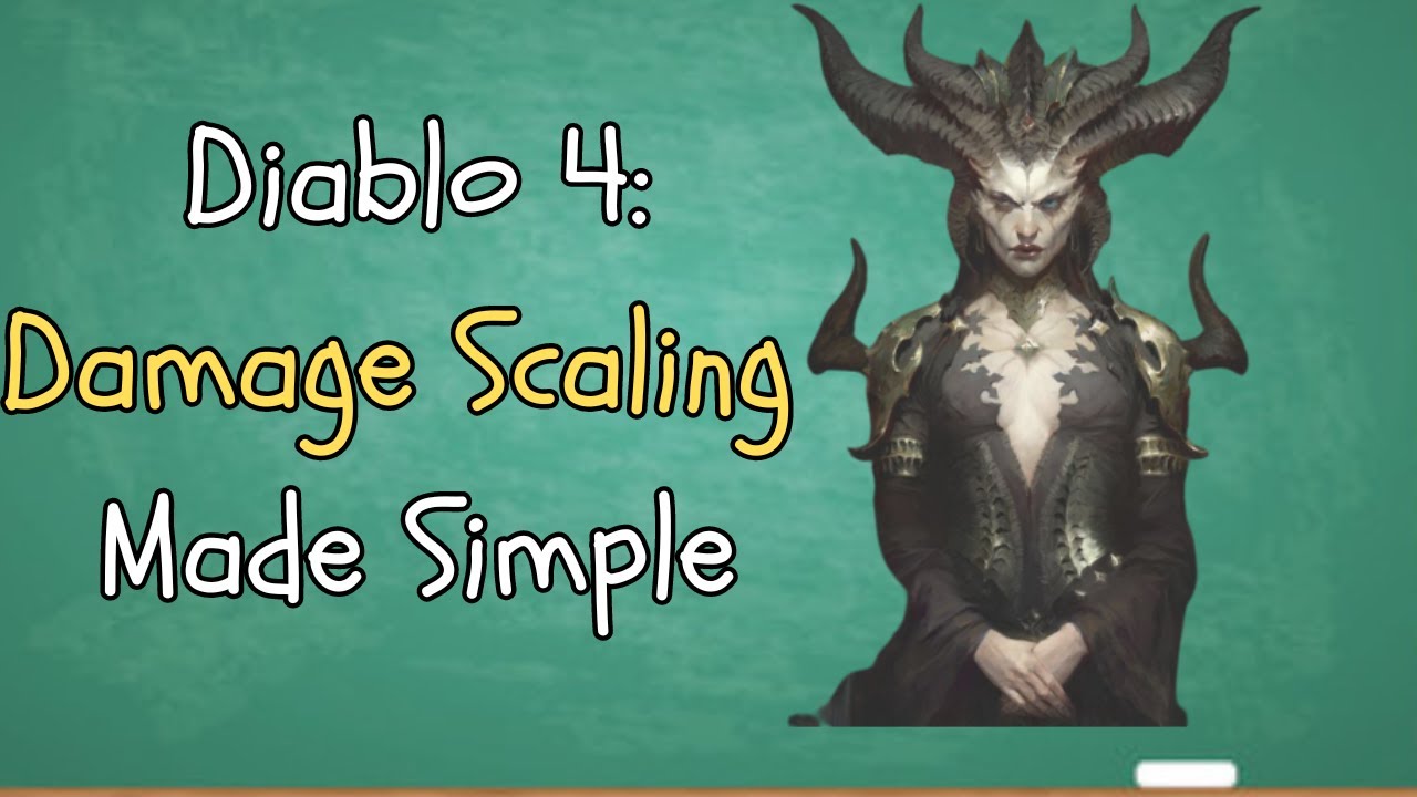 Diablo 4 - Damage Scaling MADE SIMPLE