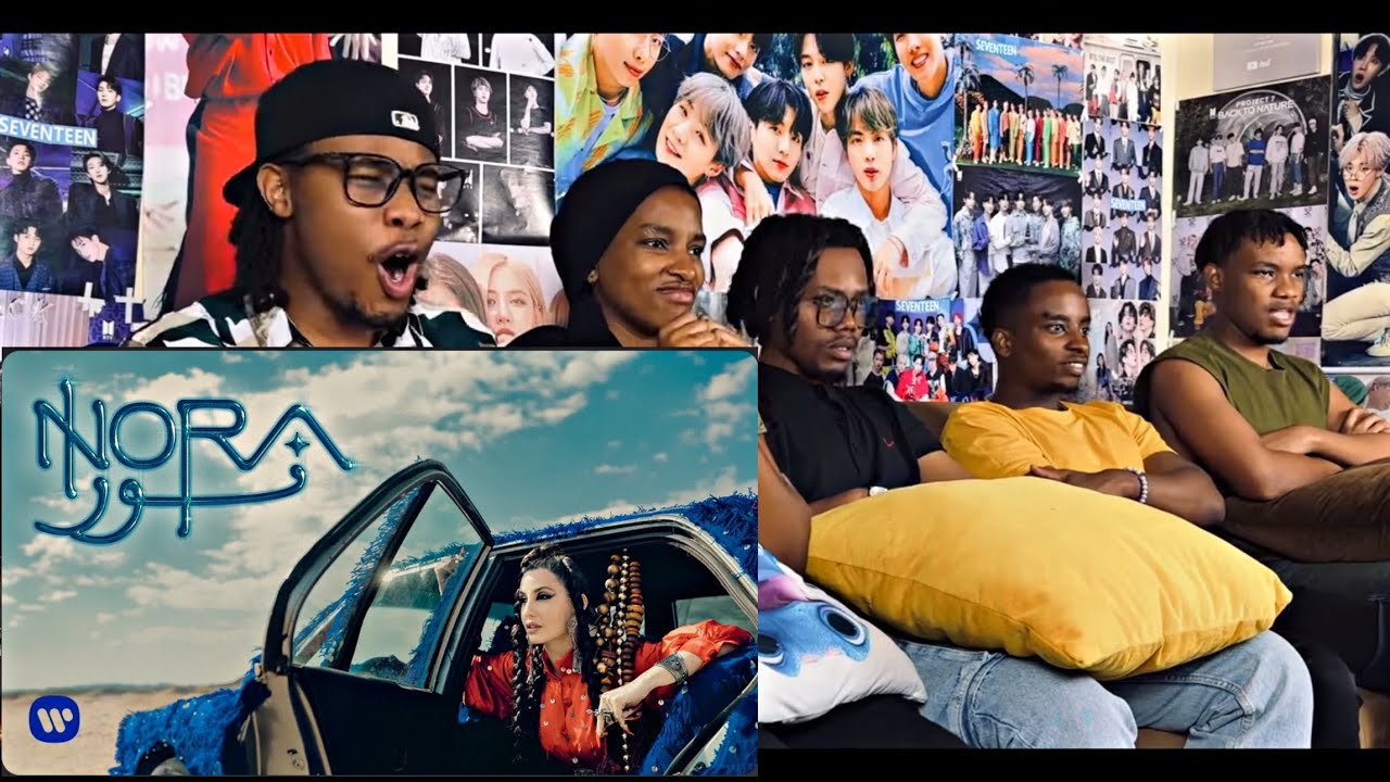 Africans react to Nora Fatehi - NORA [official video]