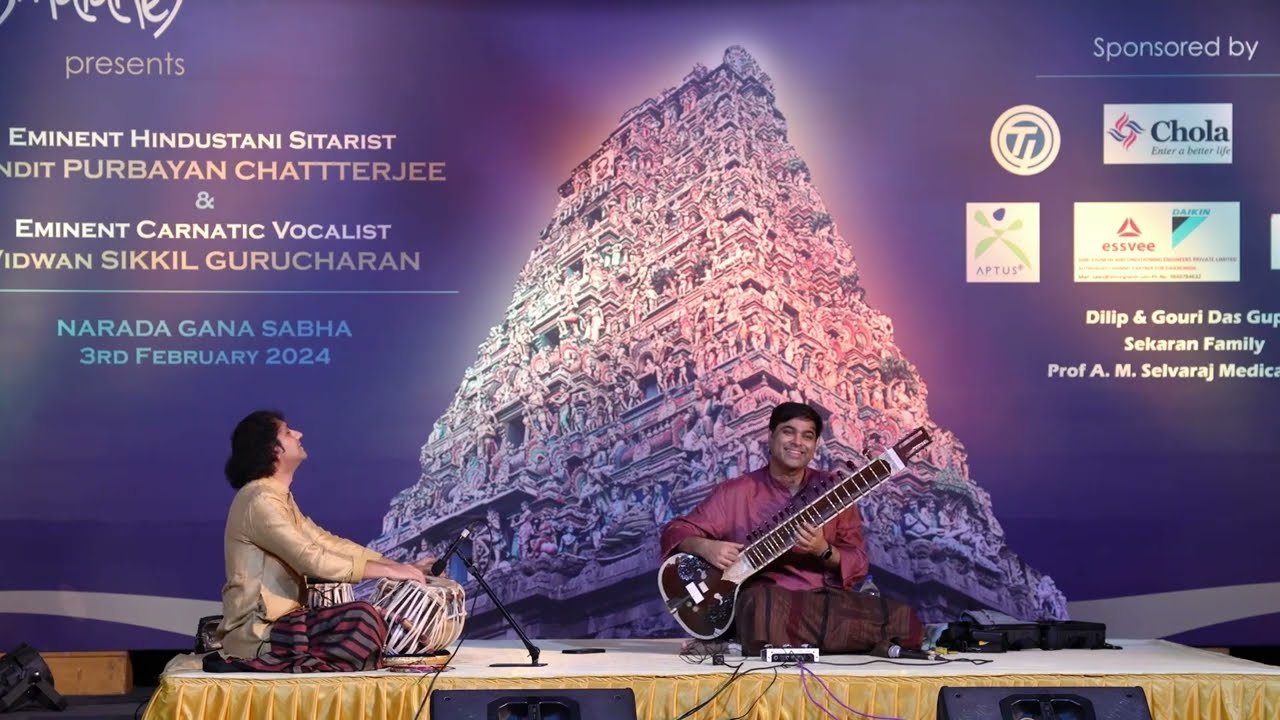 Live in Chennai | Bageshree | Purbayan Chatterjee | Ojas Adhiya