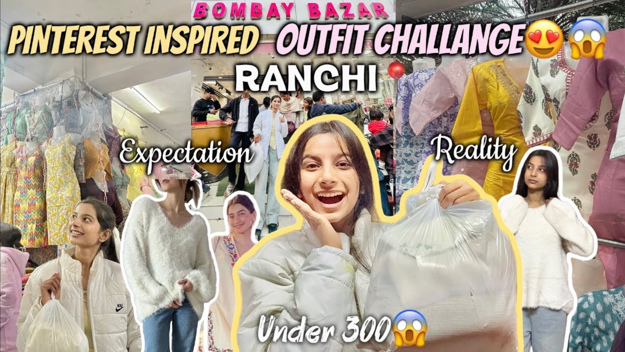 Budget🤑*PINTEREST* Outfit Challenge😍under 300😱Let’s see Is it worth it or not???✨