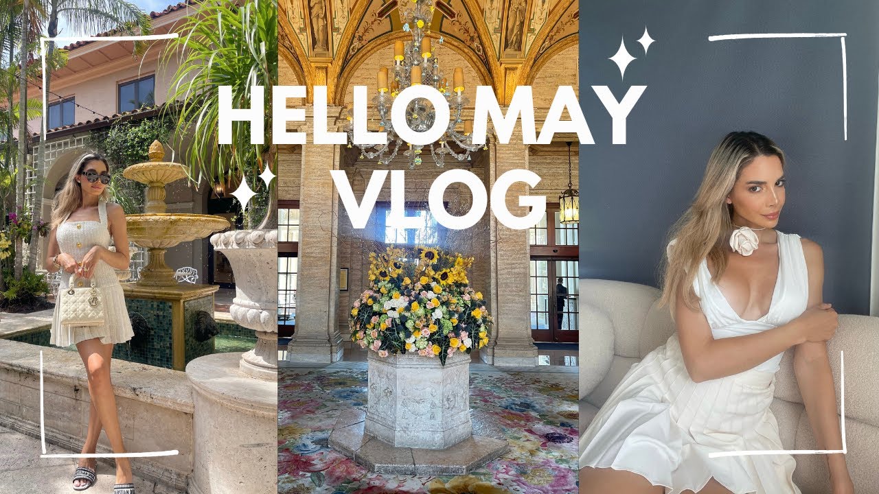 The Breakers Hotel Palm Beach, boat day & sunset dinner at Mastro's, Spring dress try-on ✨ 🌴