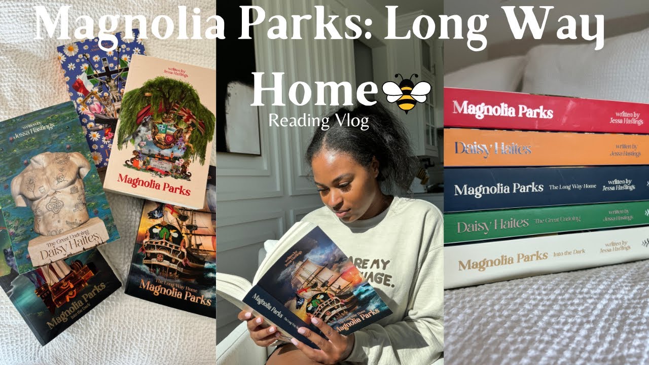 *reading vlog* : Magnolia Parks: long way home | Spoiler free reading vlog