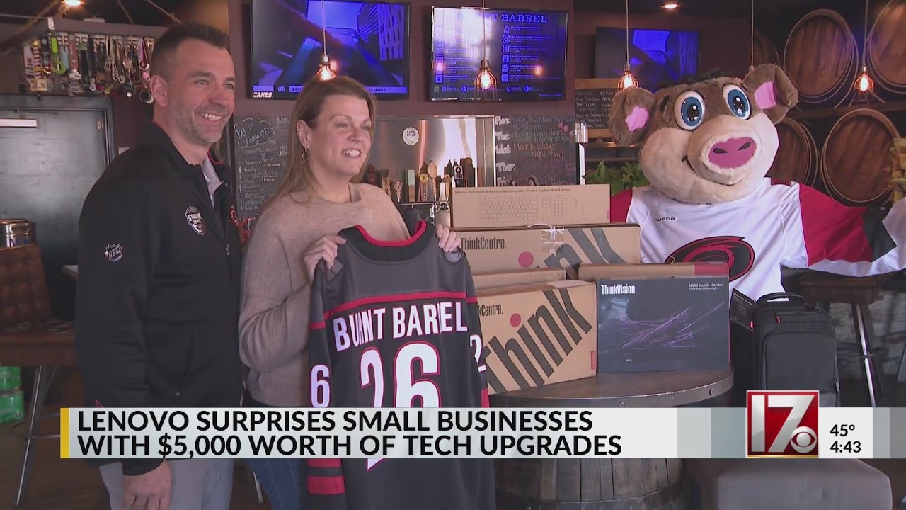 Lenovo helping upgrade small businesses' tech