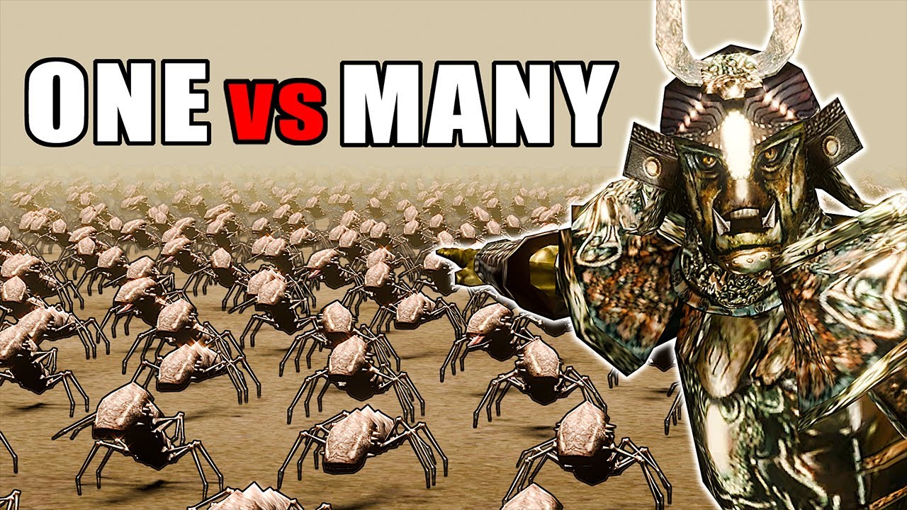 Can Umbra beat 100 Scribs? | Morrowind NPC Battle