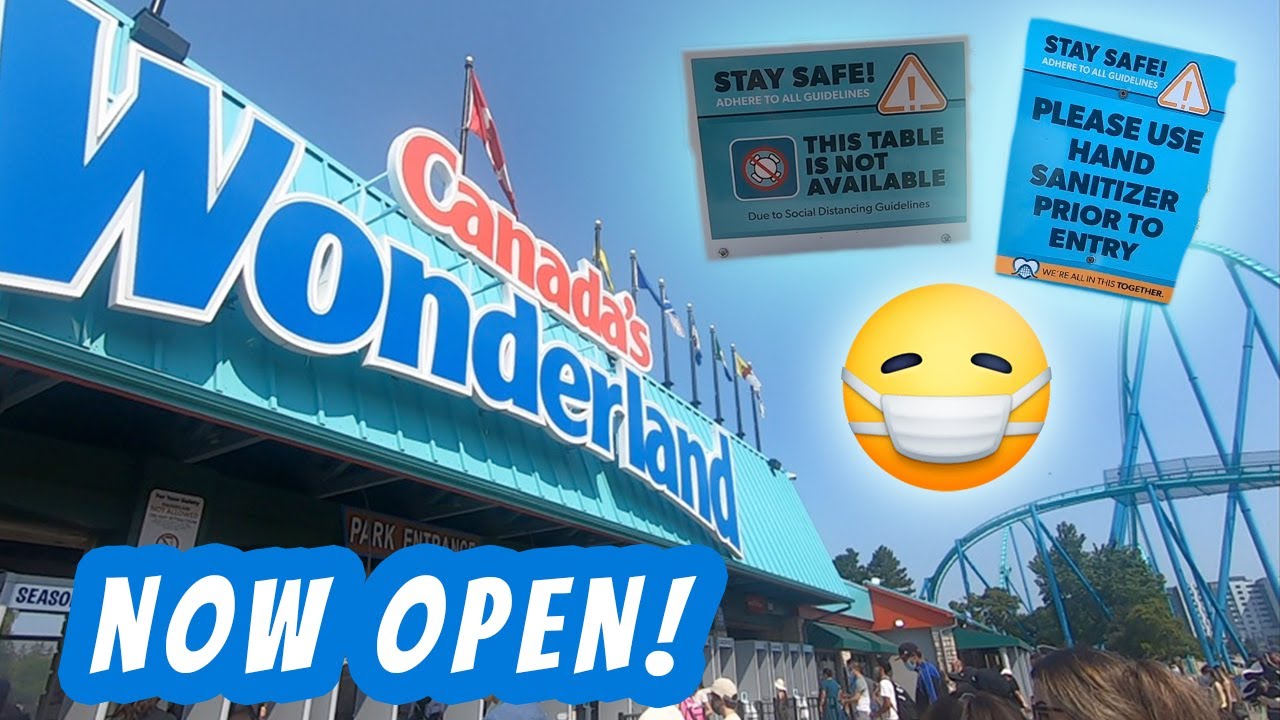 CANADAS WONDERLAND IS OPEN! | Full Expierence Opening Day 2021