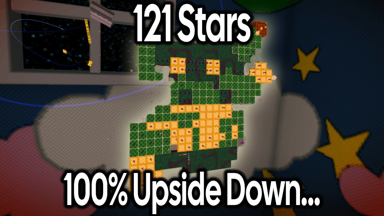 Я заставил себя пройти Super Mario Galaxy Upside Down на 100%... это была ошибка.