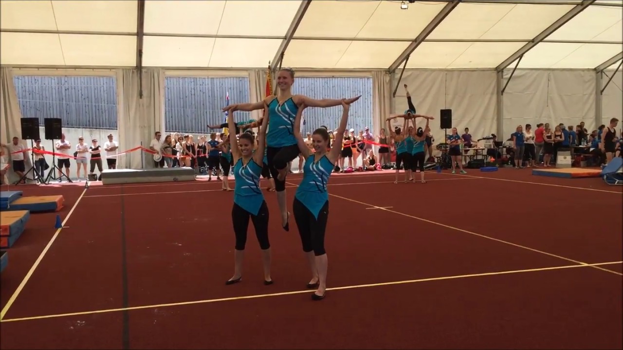 Gymnastik Bühne KVM 2017  | Turnverein Reichenburg
