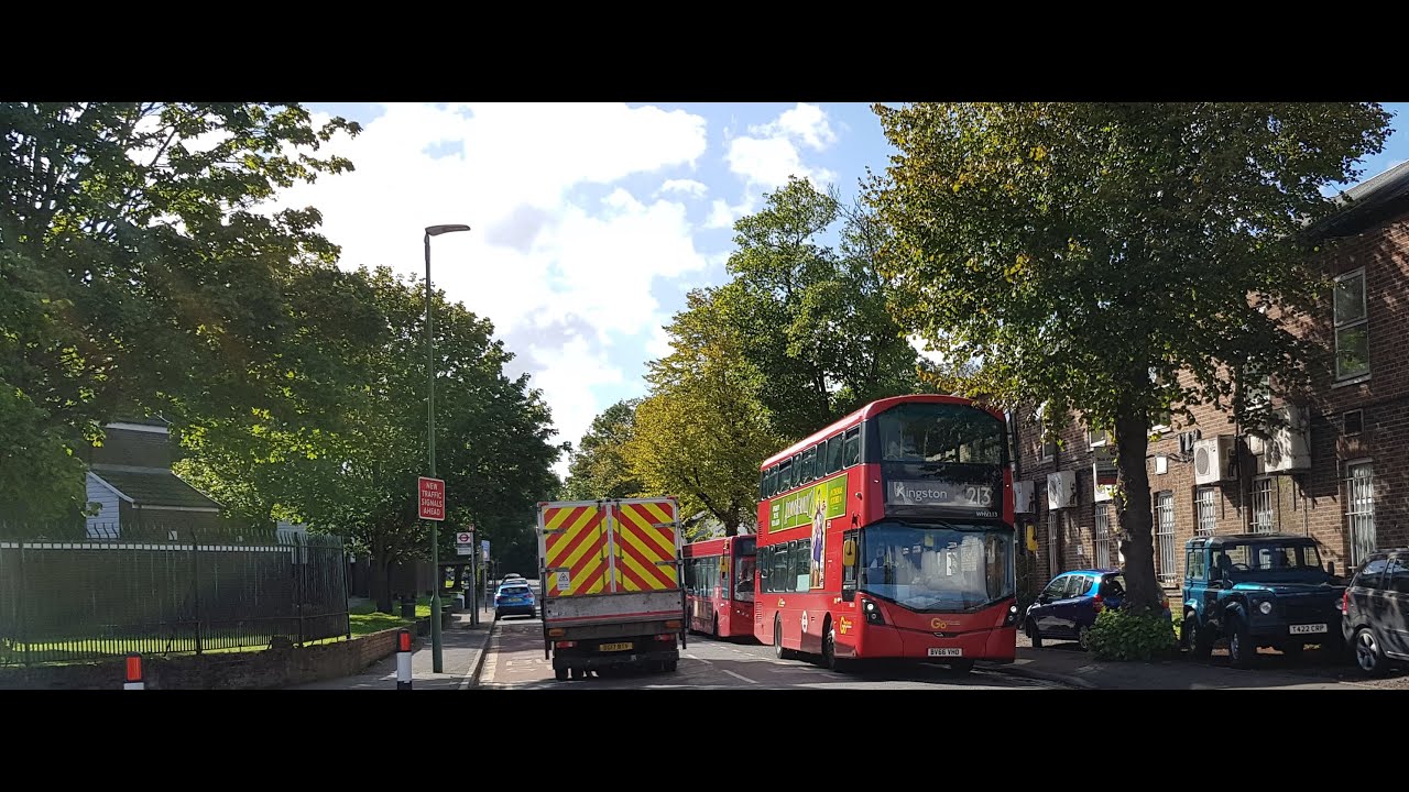 Route 213 - From Sutton Bus Garage to Kingston, Fairfield Bus Station
