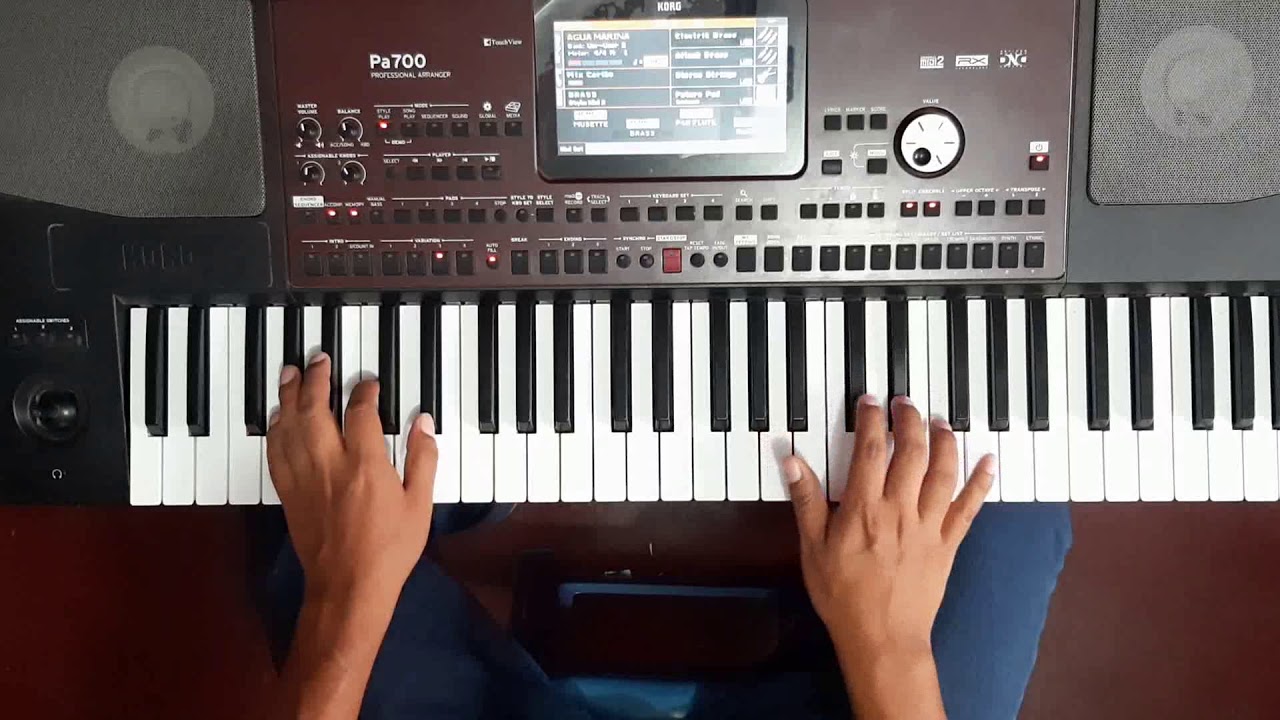 Como Haré Para Olvidarte - Agua Marina KORG PA 700
