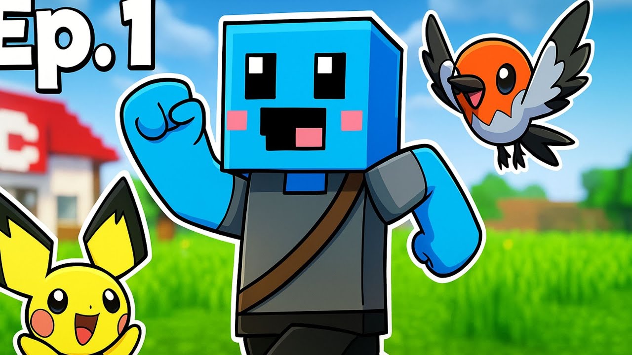 Starting a New Adventure! |Minecraft Pixelmon Ep. 1