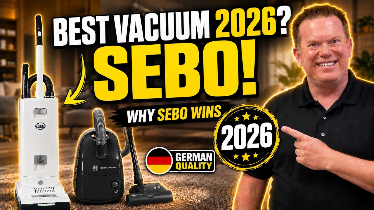 🌟The Best Vacuum 2025: SEBO Vacuum Cleaners - German Quality!