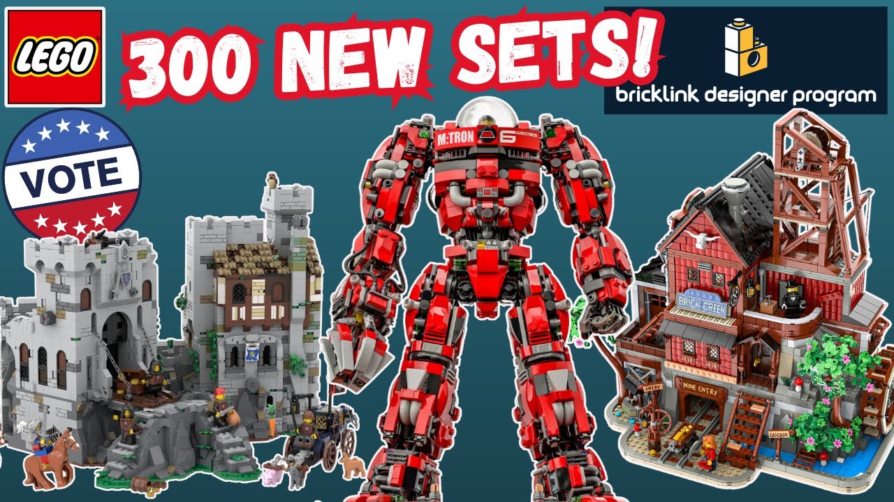 Series 6 of the Bricklink Designer Program! Voting For NEW LEGO!