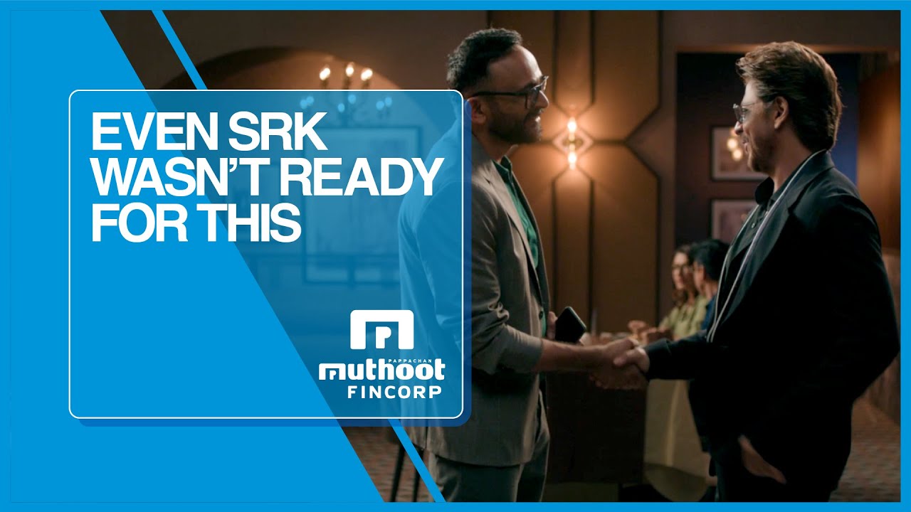 SRK Walks In to Help a Friend. But Gets Surprised | Muthoot FinCorp