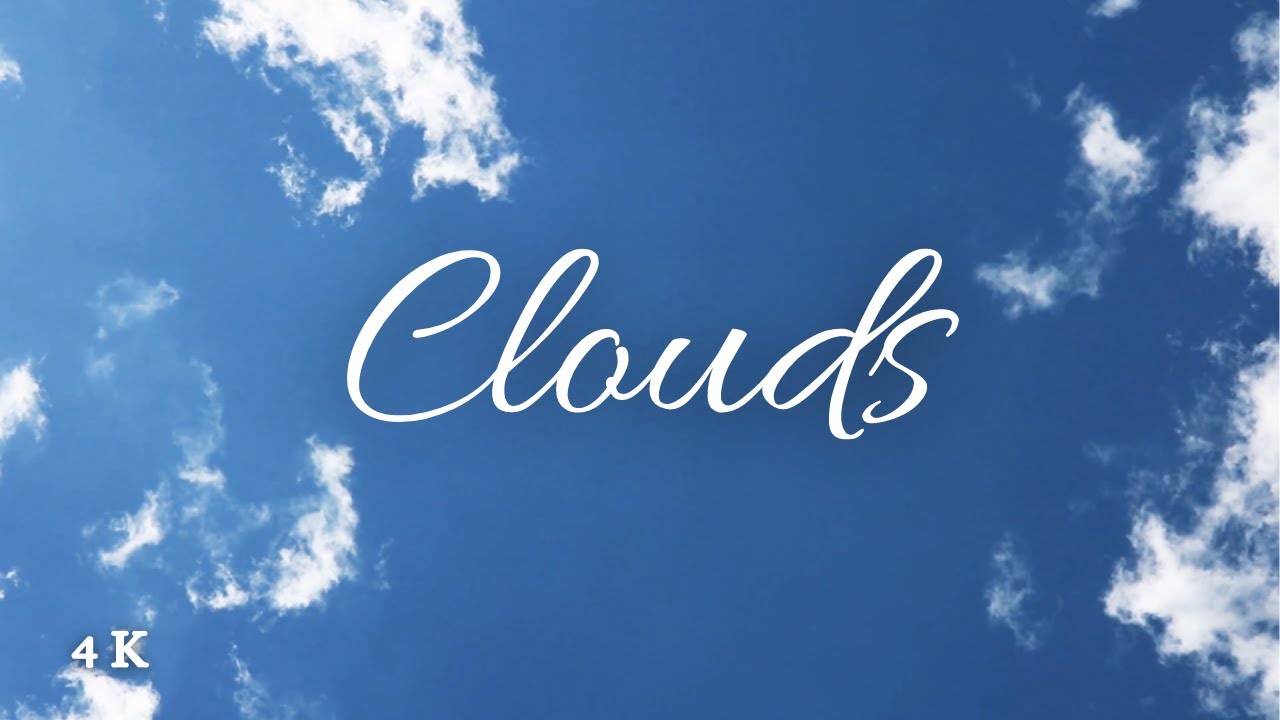 Clouds 4K | Nature | Relaxation peaceful music | The Strings of Nature