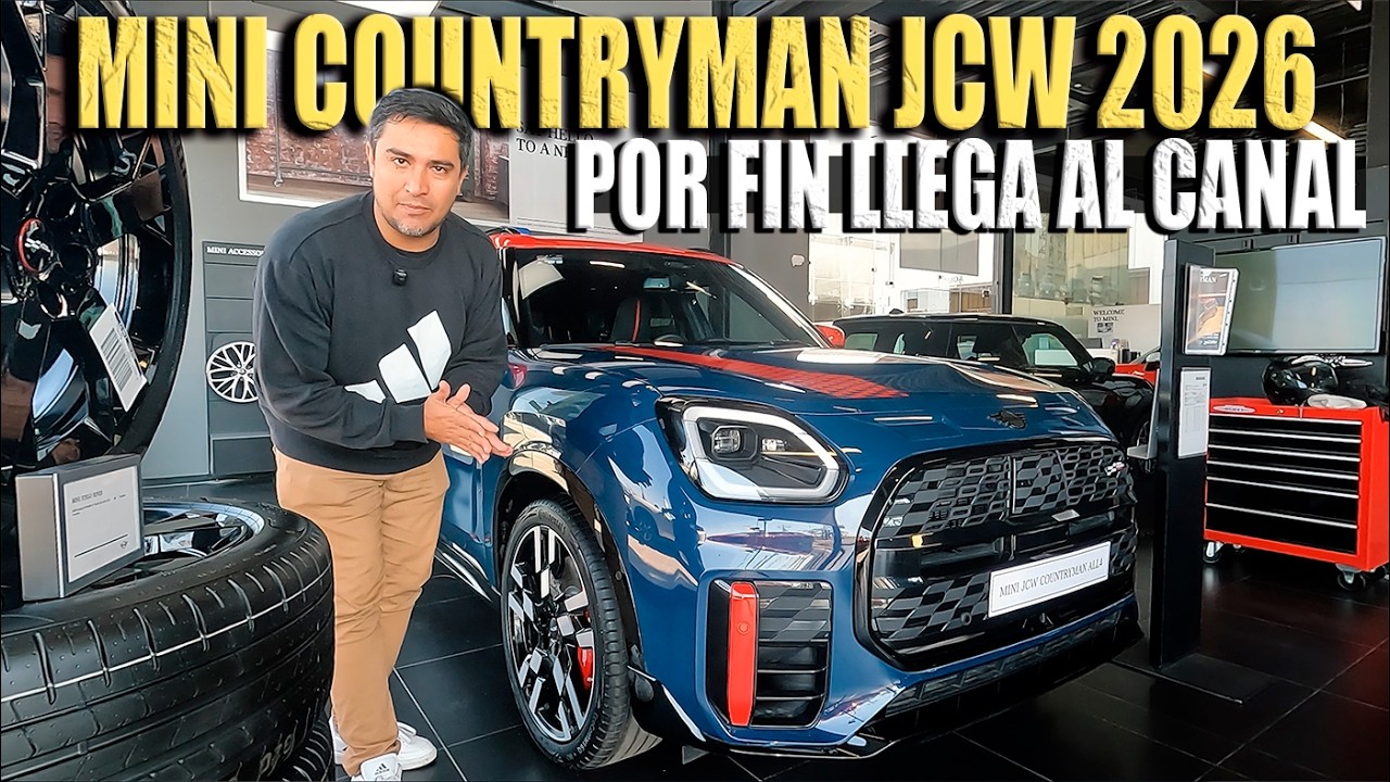 MINI COUNTRYMAN JOHN COOPER WORKS 2026 LLEGA AL CANAL TE CUENTO TODO