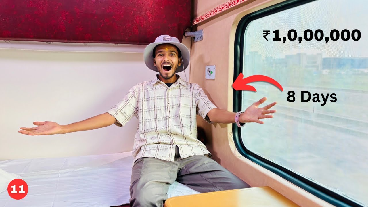 I Spent 8 DAYS inside This Luxurious Train