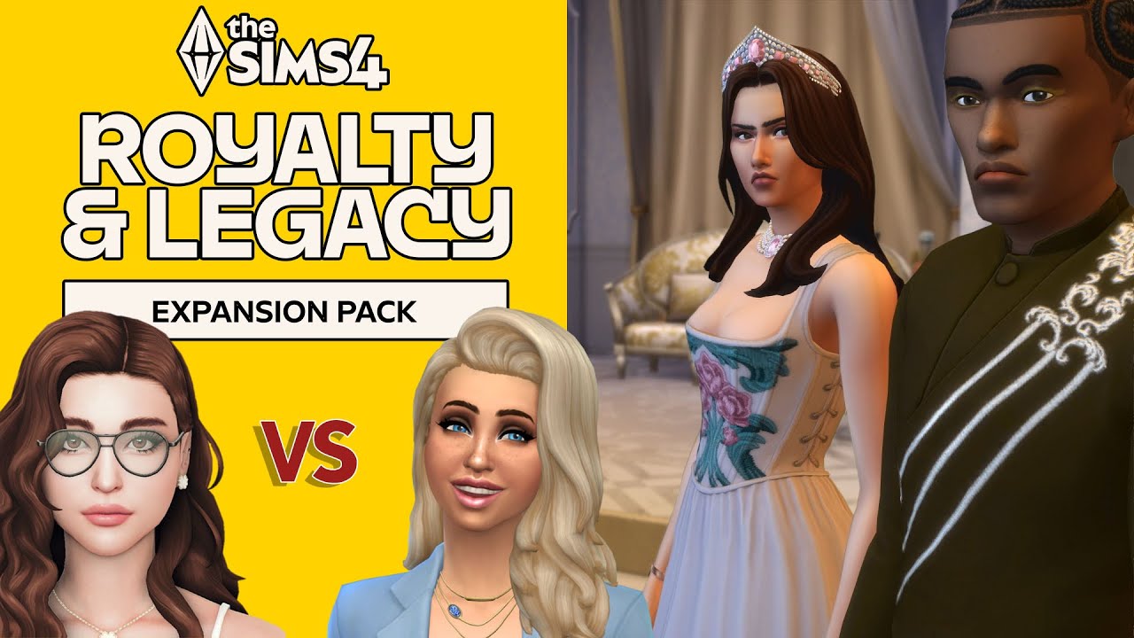 👑 Sims 4 Royalty & Legacy | Challenge Chaos w/ GLovely1 (EARLY ACCESS)