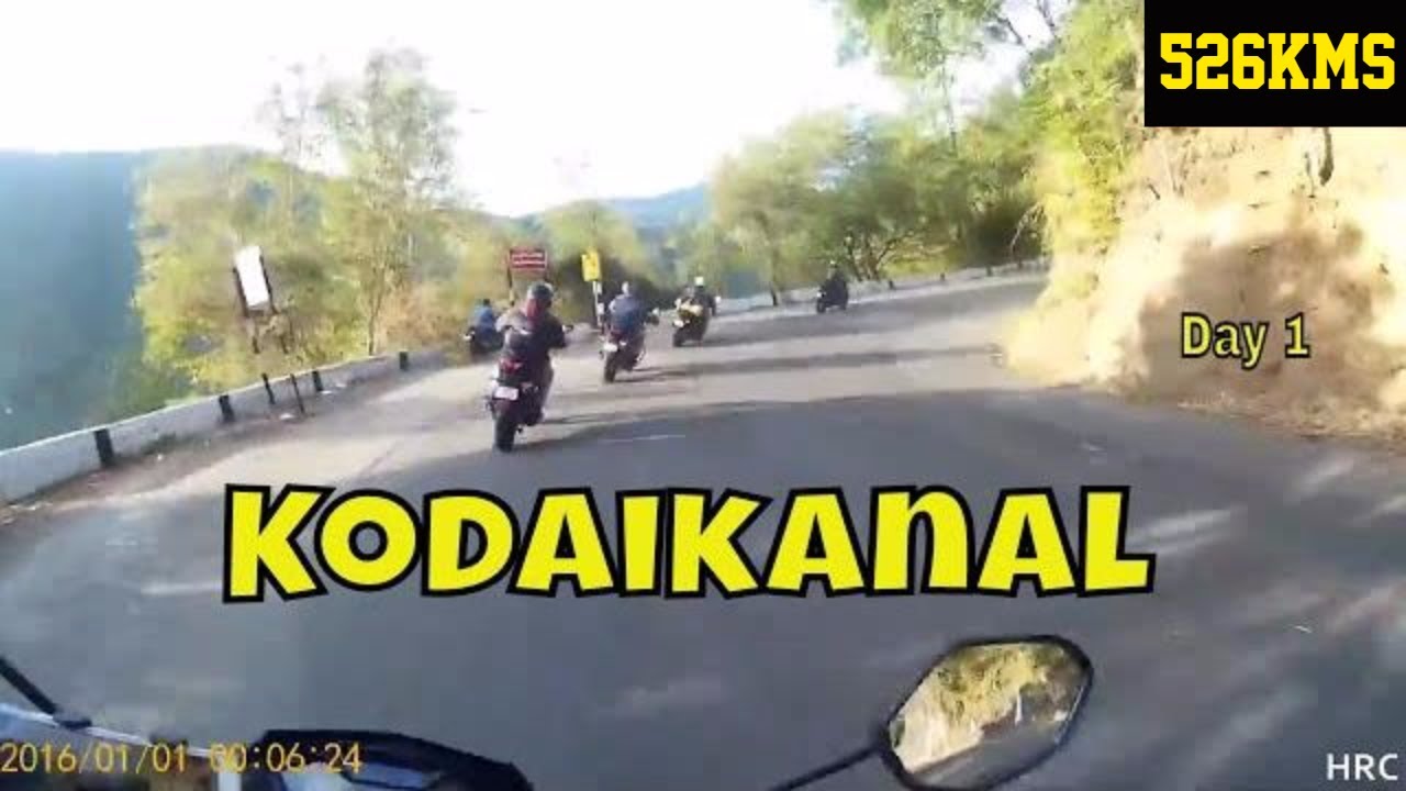 Ride to Kodaikanal from Chennai | Honda CB Hornet 160R | Number Plate - [ Part-1 ]